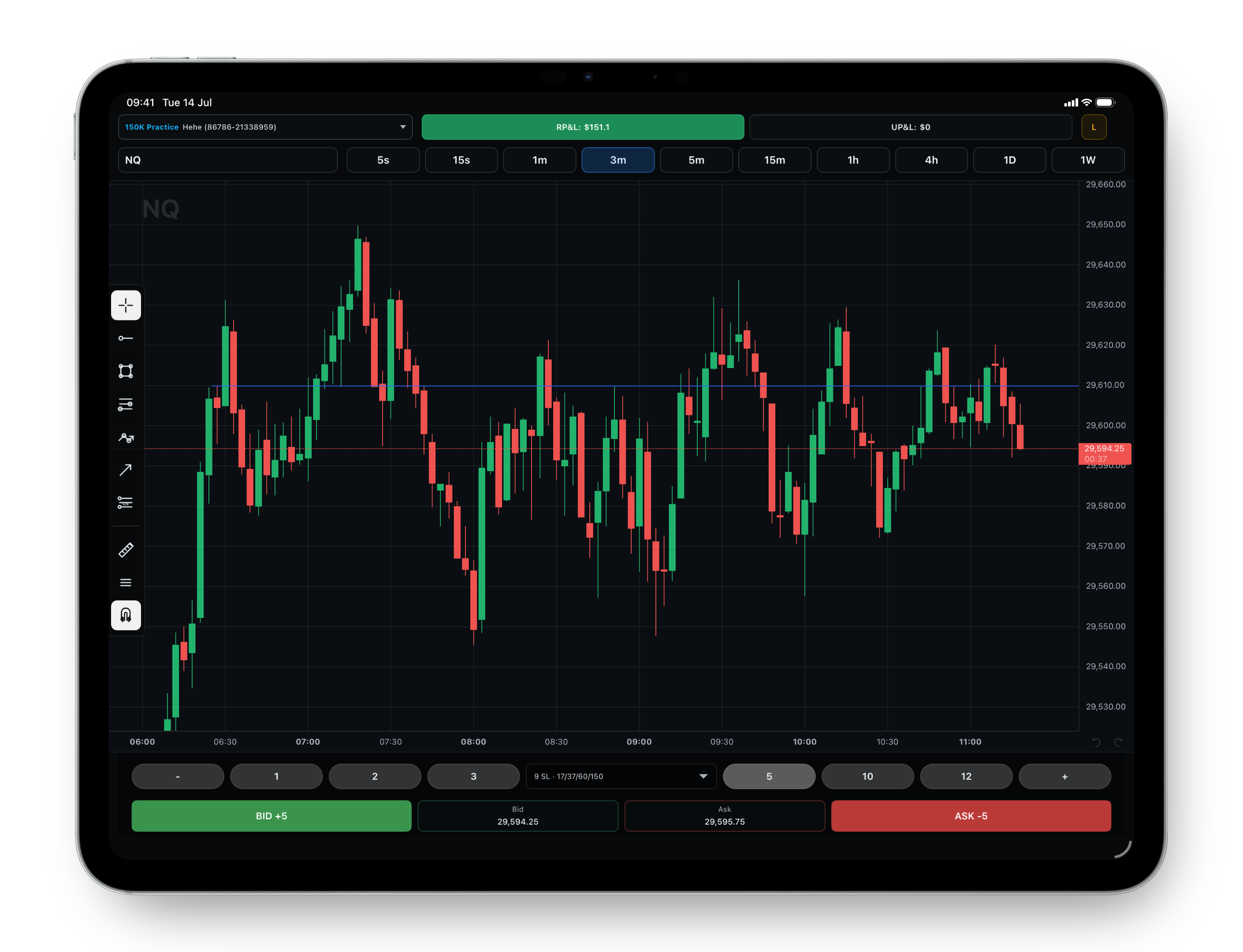 AspiXR running on iPad